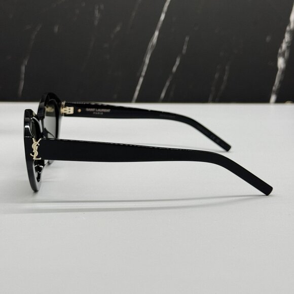 NEW SAINT LAURENT SL M60 006 SUNGLASSES BLACK WOMEN EYEWEAR SLM60 006 main image 5